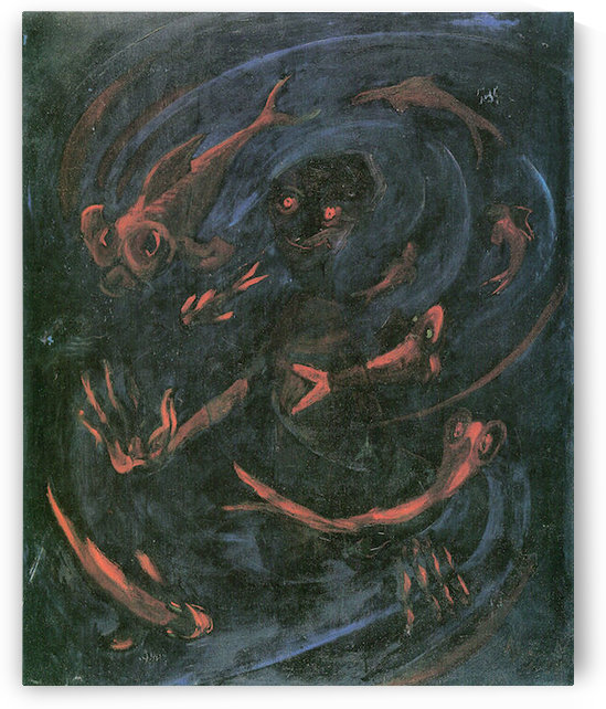 The dream of the fish 1 by Walter Gramatte