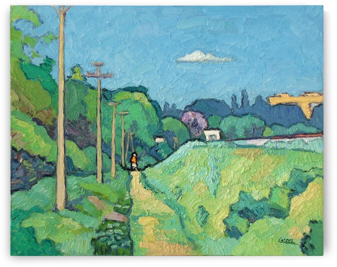 Landscape with Cloudlet by Ivan Kolisnyk