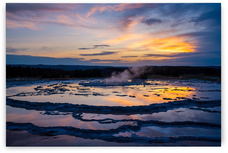Great Fountain Geyser by Noah Lang