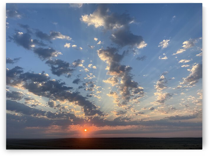 Highline Sunrise by 406Upland