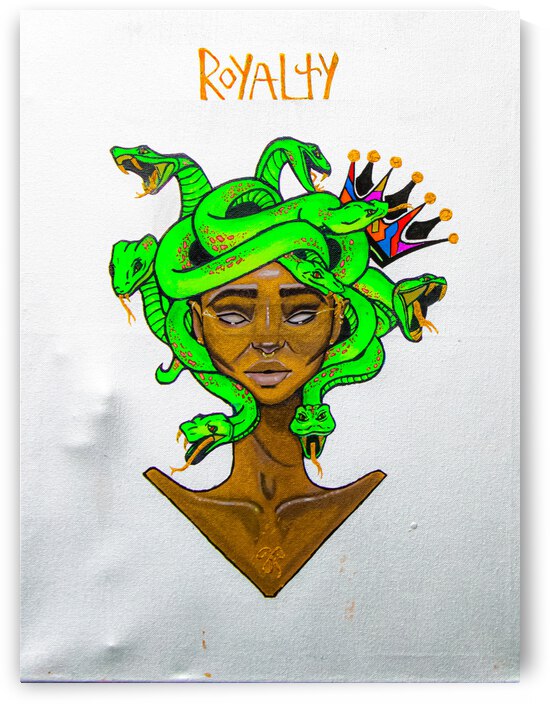 Melanated Medusa by Jyrek Robinson