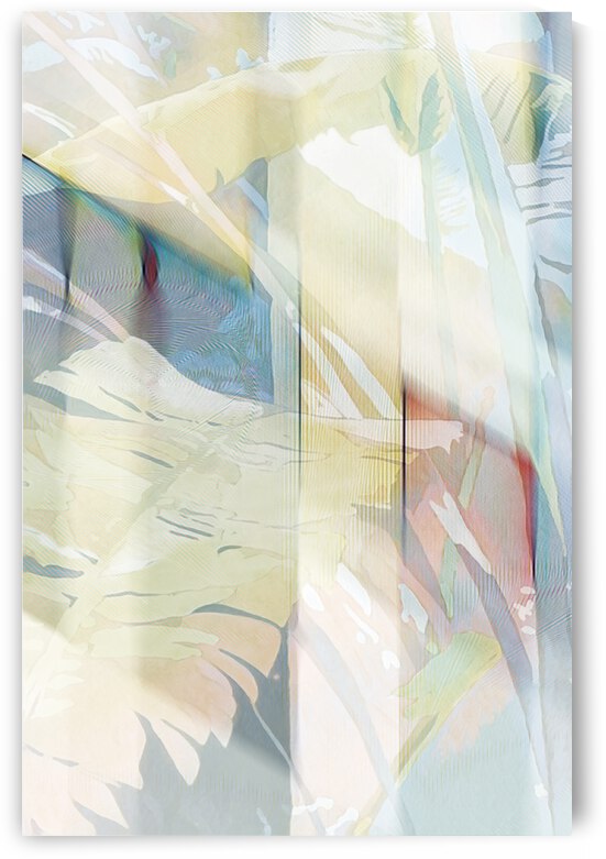 TRIPTYCH LIGHT LEAF A by Sibcod