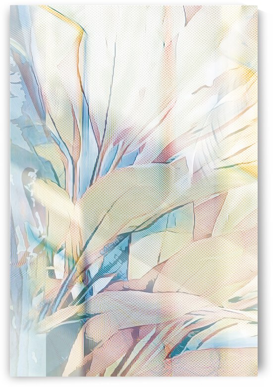 TRIPTYCH LIGHT LEAF B by Sibcod