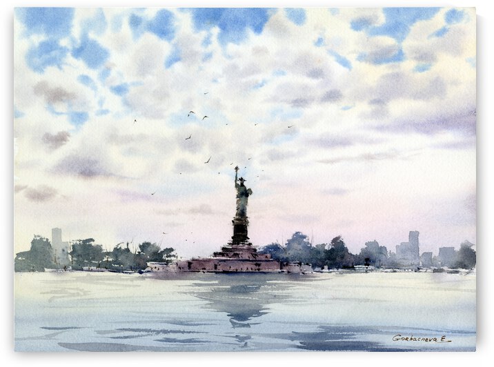 The Statue of Liberty New York by Eugenia Gorbacheva