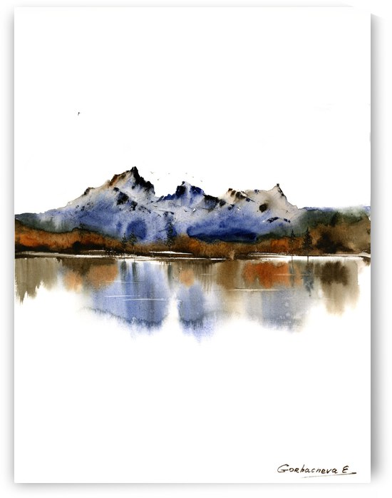 Mountains by Eugenia Gorbacheva