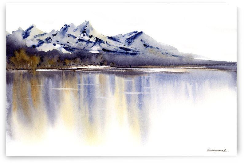 Mountain by Eugenia Gorbacheva