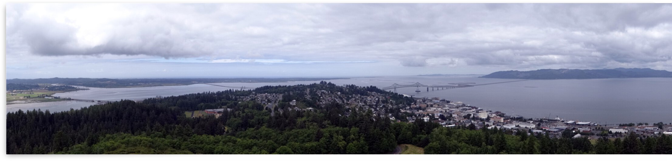Astoria Oregon - Column View by E R Miller