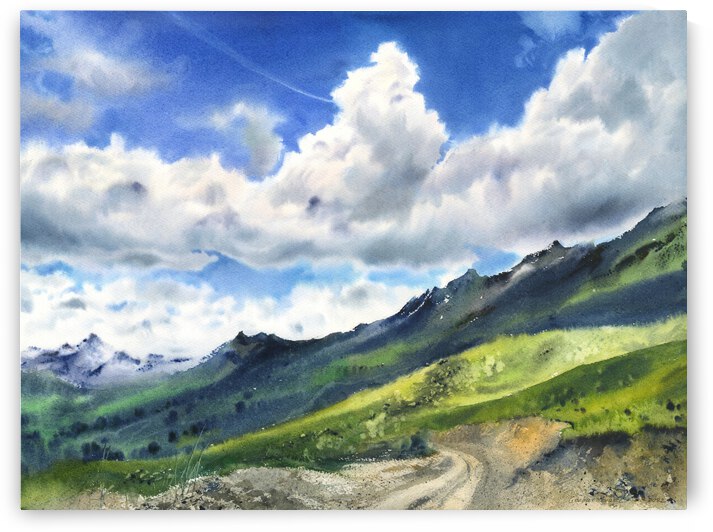 Mount Arkhyz by Eugenia Gorbacheva