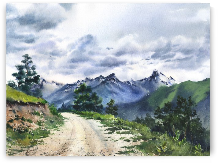 Mount Arkhyz 3 by Eugenia Gorbacheva