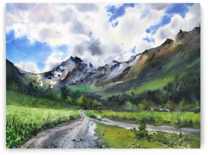 Mount Arkhyz 4 by Eugenia Gorbacheva