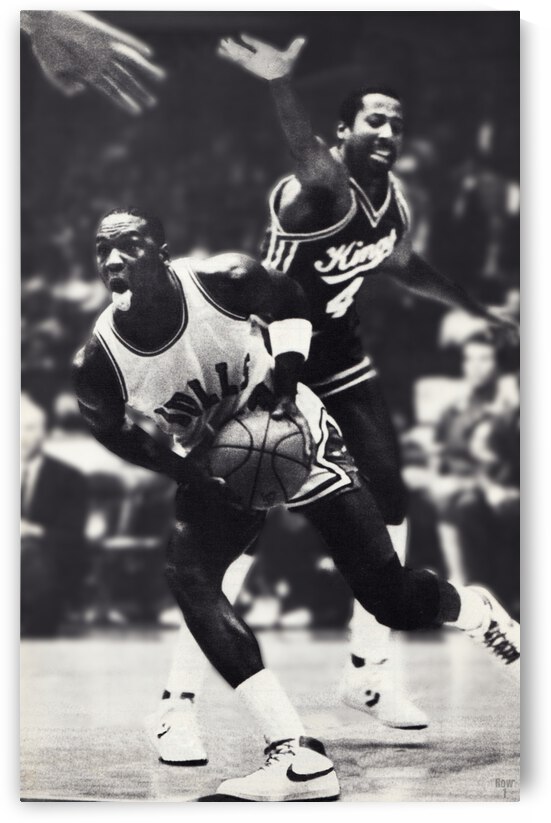 Michael Jordan 3D Remix Art Print by Row One Brand