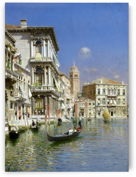 In the gondola by Rubens Santoro