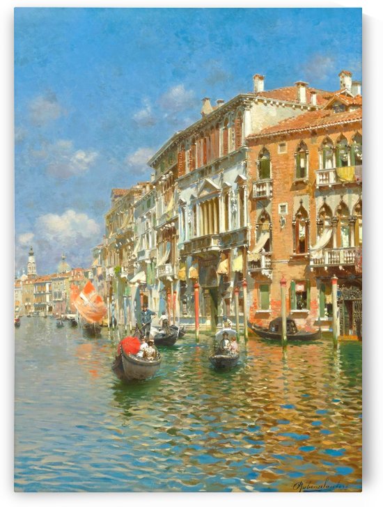 Palazzo Contarini Dalle Figure by Rubens Santoro