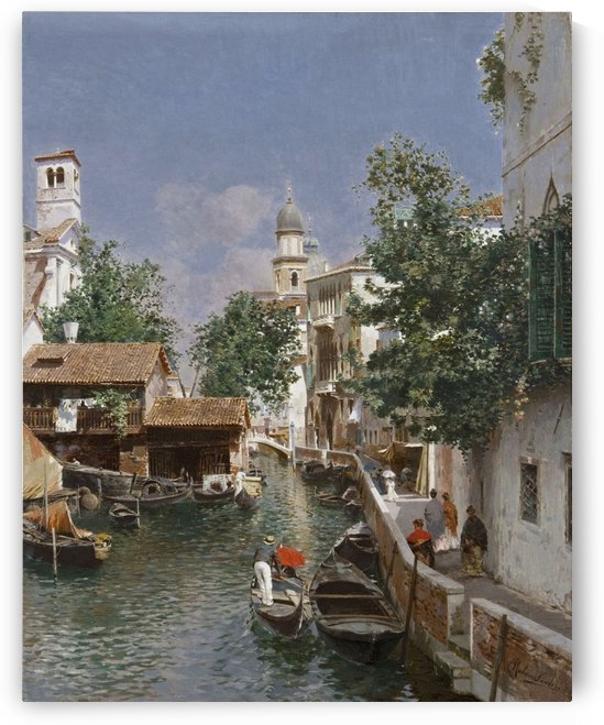 Canal de Veneza by Rubens Santoro