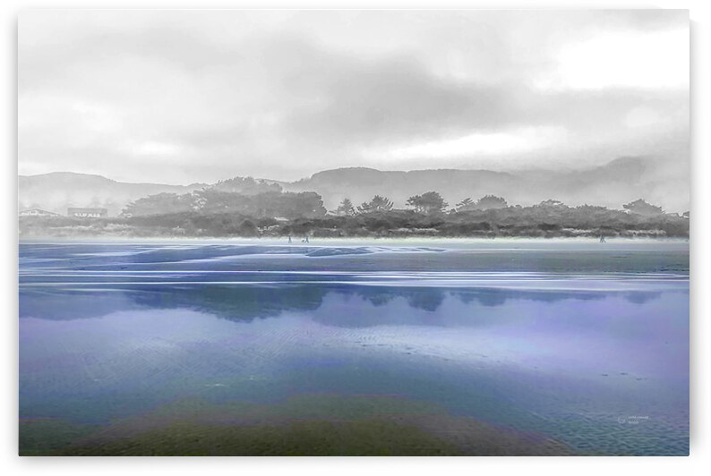 Reflections on Rockaway Beach by ArcheanArt