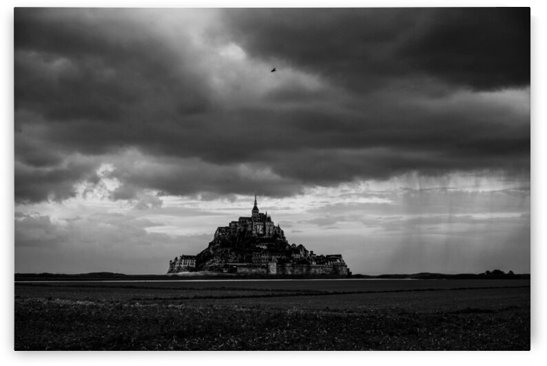 BW A Day at Mont Saint Michel 12 of 12 by 360 Studios