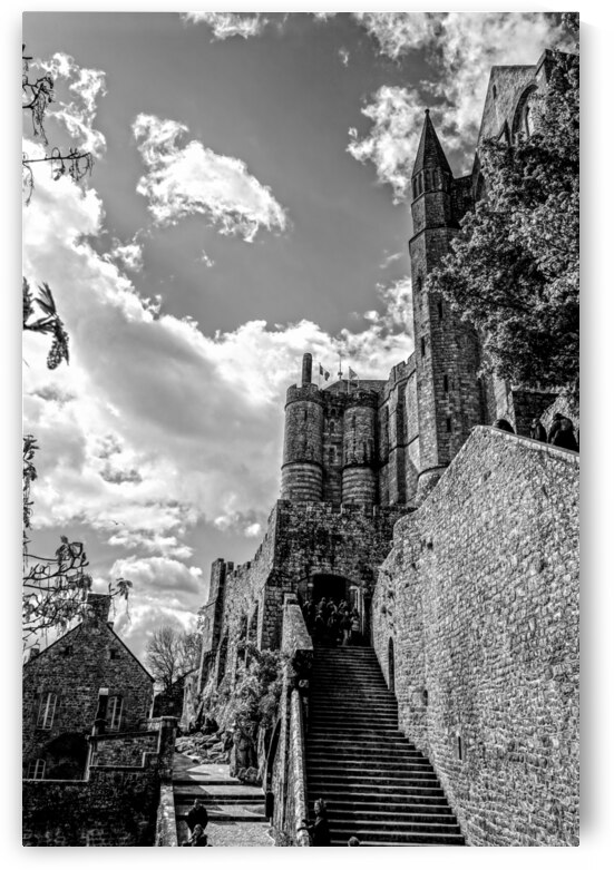 BW A Day at Mont Saint Michel 5 of 12 by 360 Studios