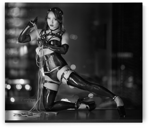 MissXi - Rubber and Rope Fantasies by CanadianFetishPhotos