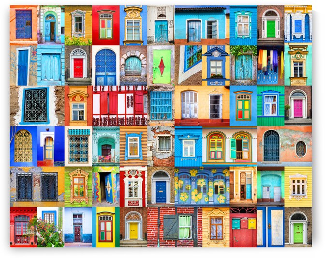 Doors and windows of the world by DELPHIMAGES