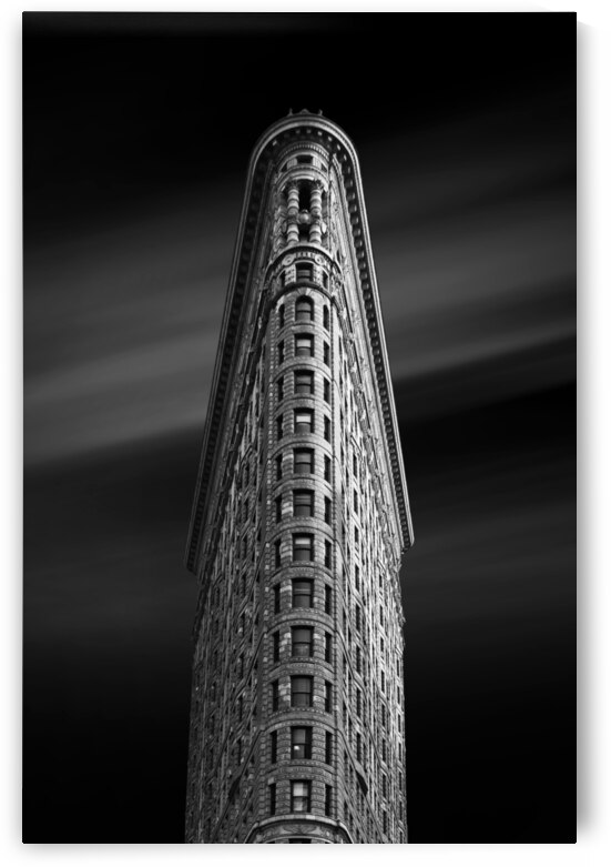 Flatiron building black and white by DELPHIMAGES