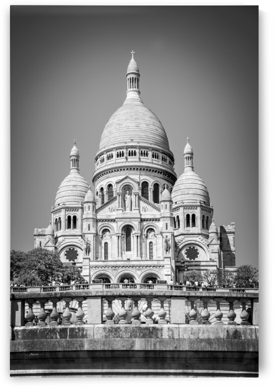 Basilica of the Sacred Heart in Montmartre by DELPHIMAGES