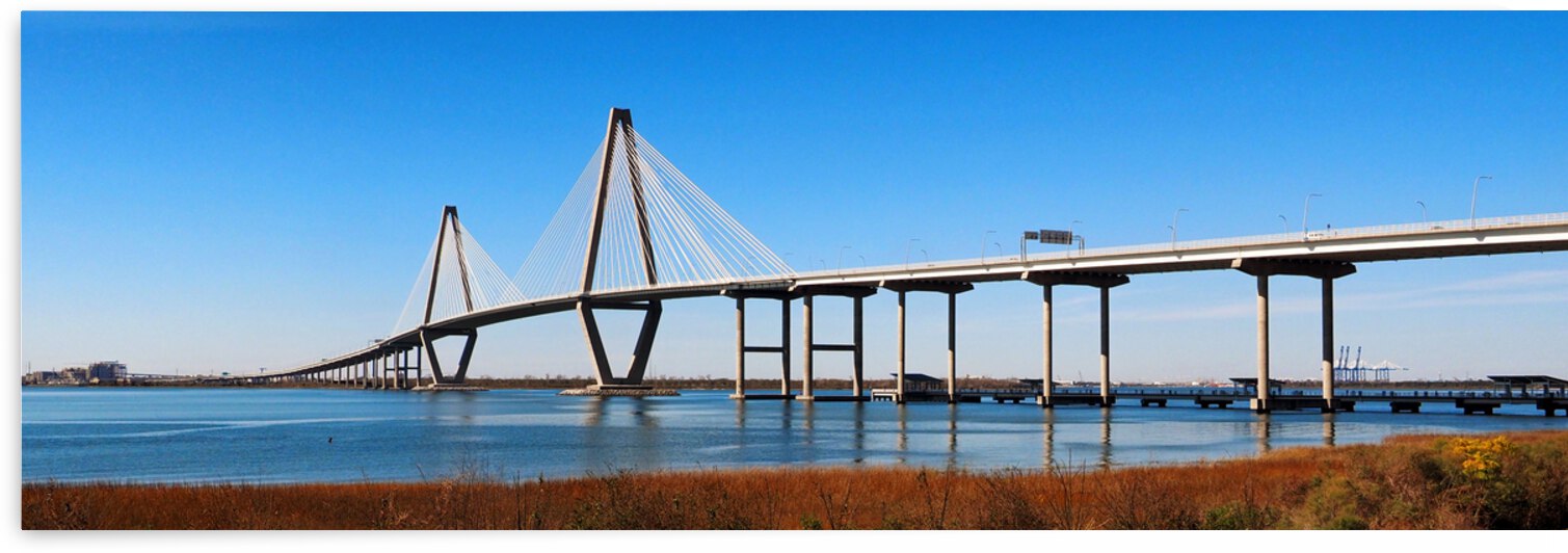 Arthur Ravenel Jr. Bridge Panorama 3:1 by Bill Swartwout Photography