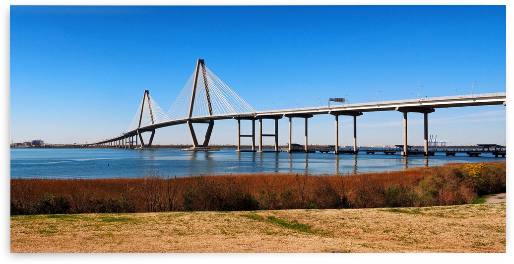 Arthur Ravenel Jr. Bridge Panorama 2:1 by Bill Swartwout Photography