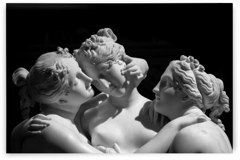 The Three Graces - Le tre grazie by Antonio Canova by Paolo Modena
