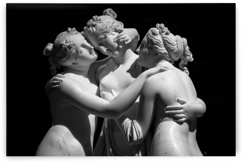 The Three Graces - Le tre grazie by Antonio Canova by Paolo Modena