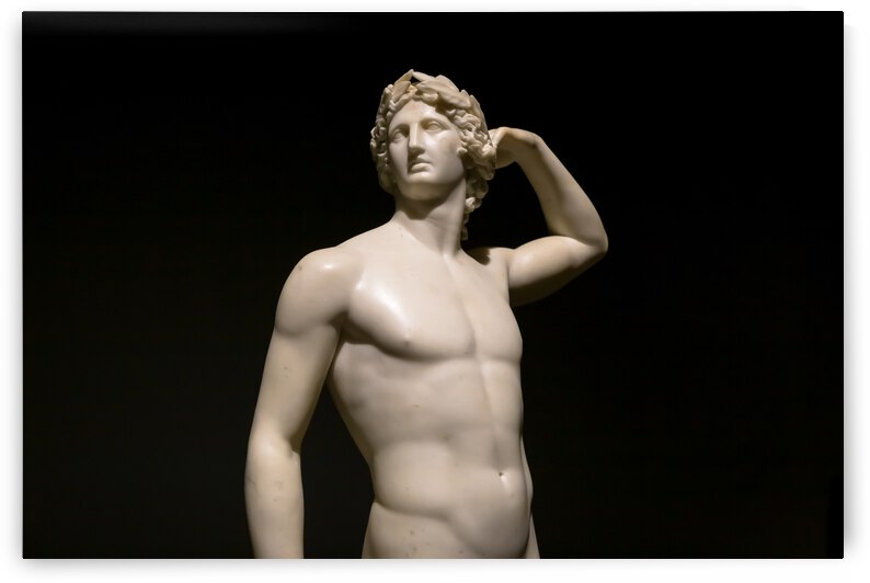 Apollo Crowing Himself - Antonio Canova ancient sculpture - 1782 by Paolo Modena