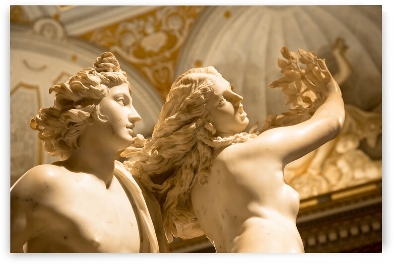 Gian Lorenzo Bernini masterpiece - Apollo e Dafne - dated 1625 - Rome - Italy by Paolo Modena