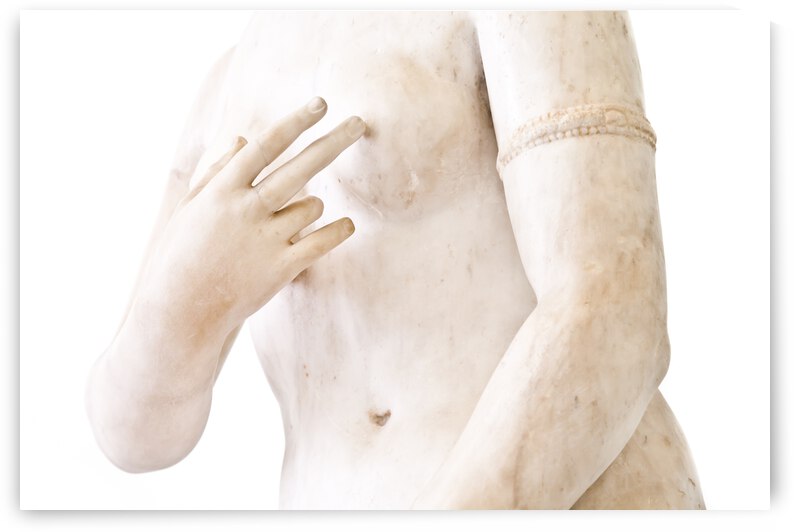 Marble statue of Venus - Naples Museum - Italy by Paolo Modena