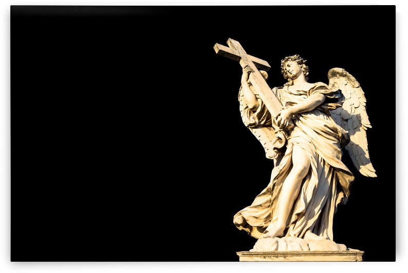 Catholic angel with cross by Paolo Modena