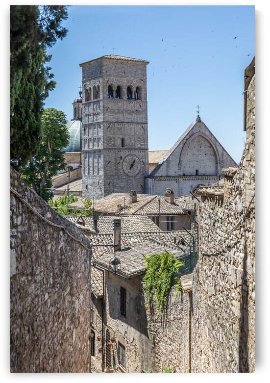 Assisi village in Umbria region - Italy by Paolo Modena