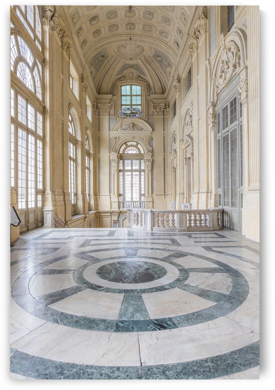 Turin - Italy. The most beautiful Baroque staircase of Europe by Paolo Modena