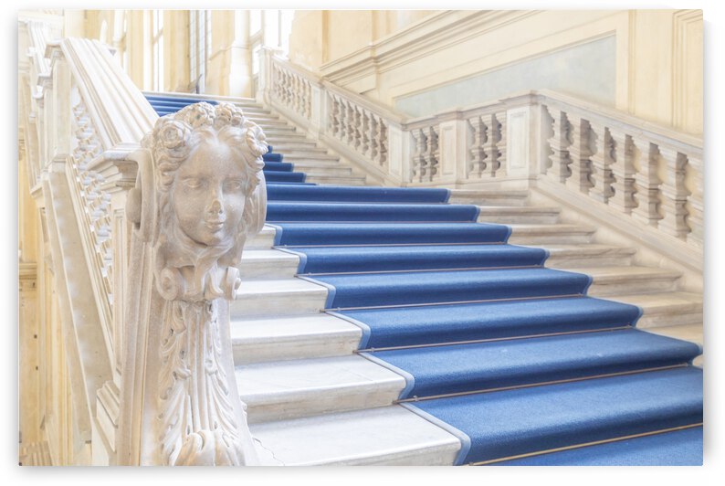 Turin - Italy. The most beautiful Baroque staircase of Europe by Paolo Modena