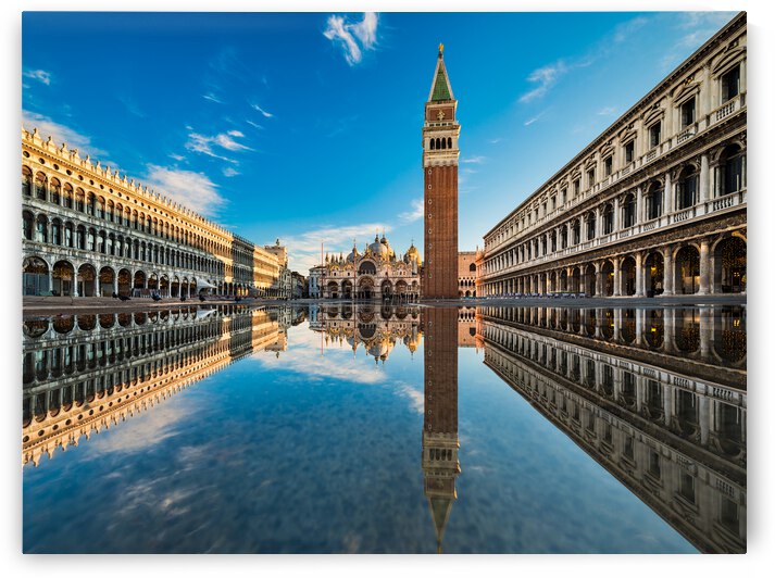 Piazza San Marco in Venice by Michael Abid