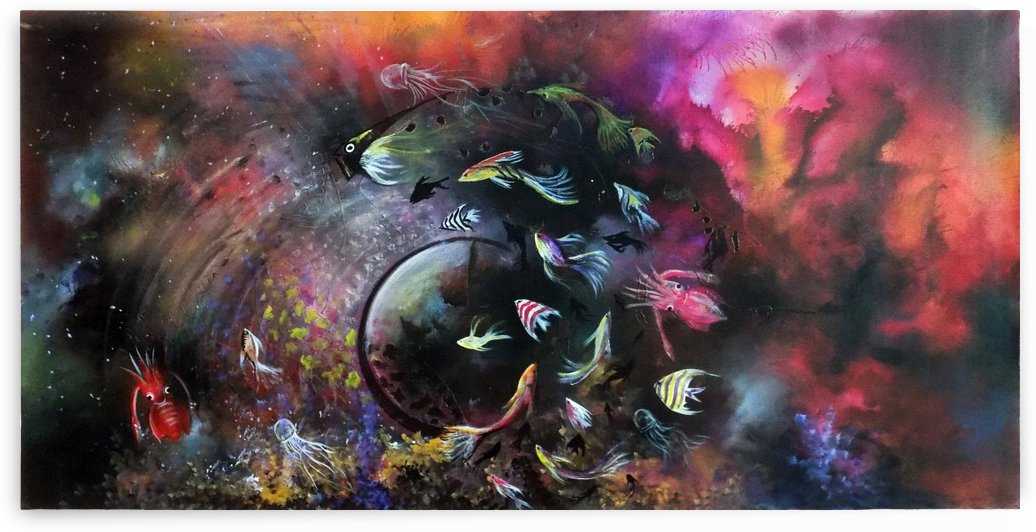 THE DANCE IN OCEAN THE CIRCLE OF LIFE by ASP ARTS