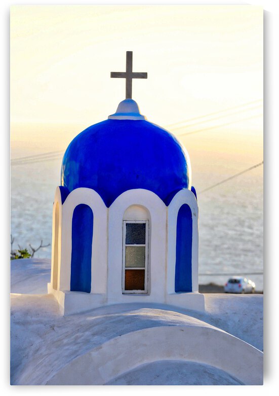Santorini cross by MrSmithPhotography