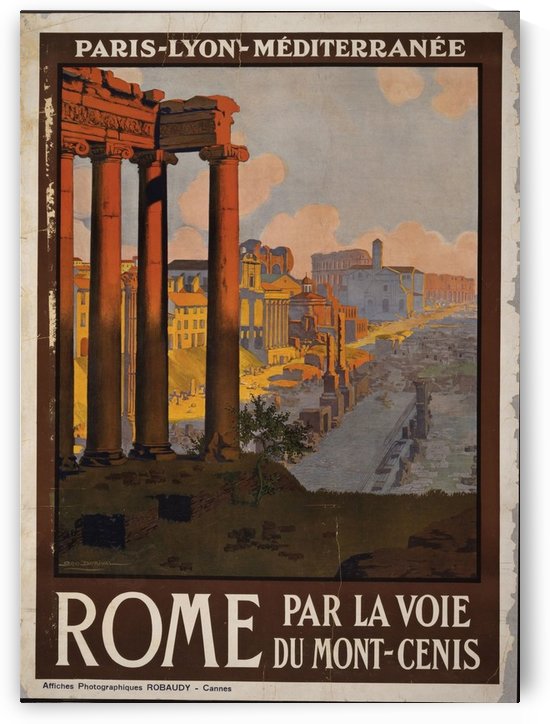 Rome by VINTAGE POSTER
