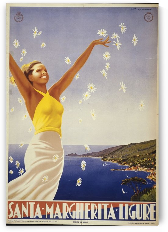 Santa Margherita by VINTAGE POSTER
