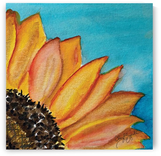Sunflower Sky by Cheryl Zapata