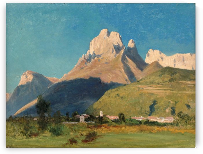 Agordo and Monte Framont, Belluno by Toussaint Gabriel Loppe