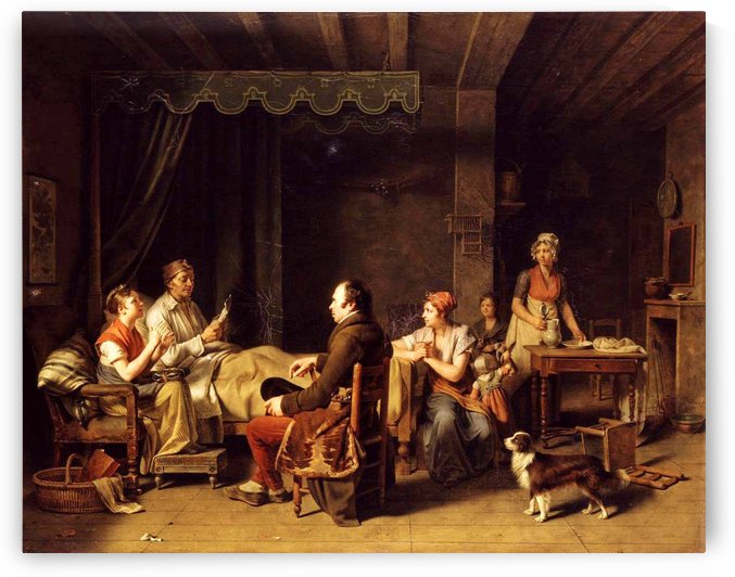 The Messenger or The Good News by Martin Drolling