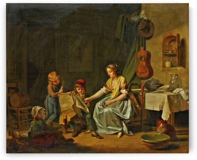 The Music Lesson by Martin Drolling