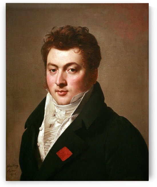 Portrait of mister de Courcy, formerly intendant to Murat, king of Napoli by Martin Drolling