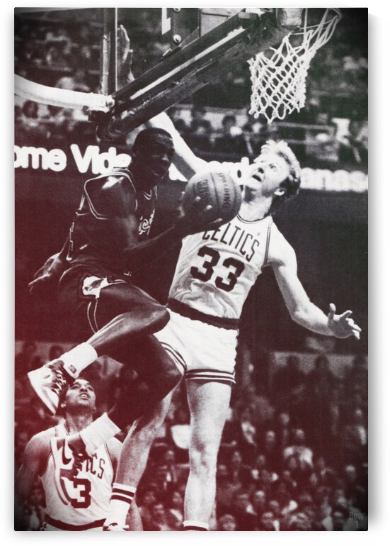 Retro 1986 Michael Jordan Photo Poster by Row One Brand