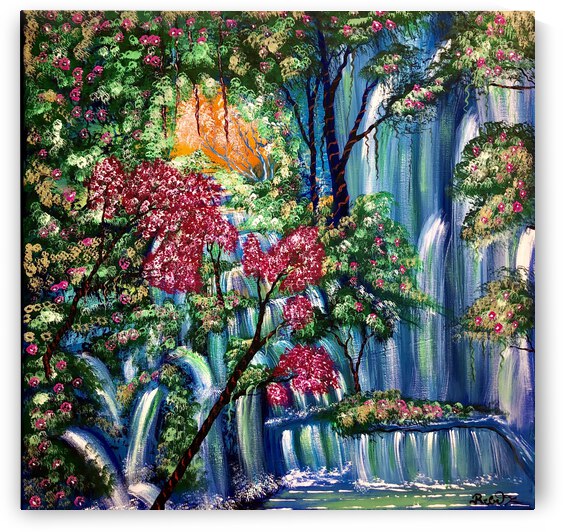 Waterfall by Merlusca Rebeca