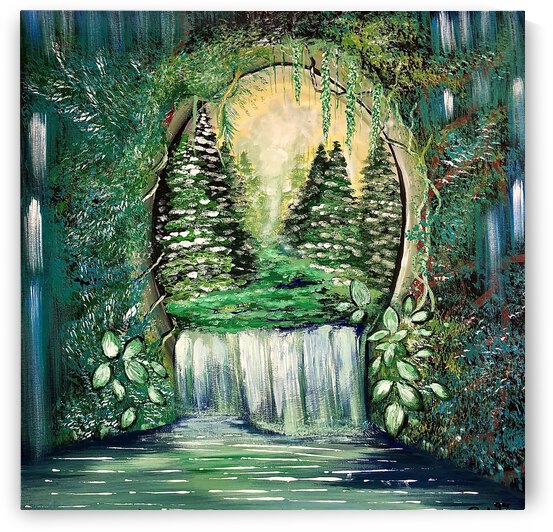 Waterfall by Merlusca Rebeca