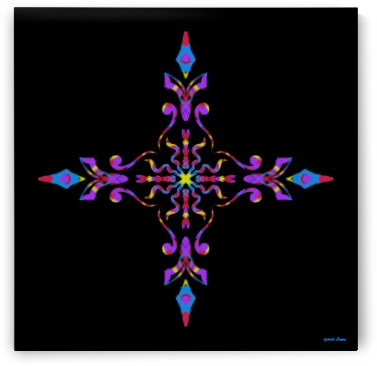 Intertwined Square Stretched Only by Yesenia Ramos